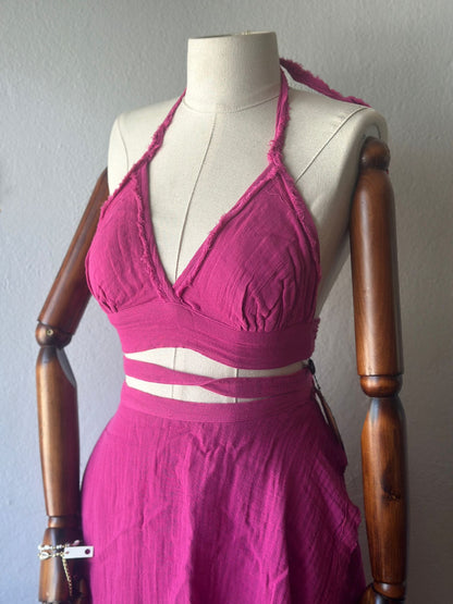 Açelya 2li Takım - Fuşya