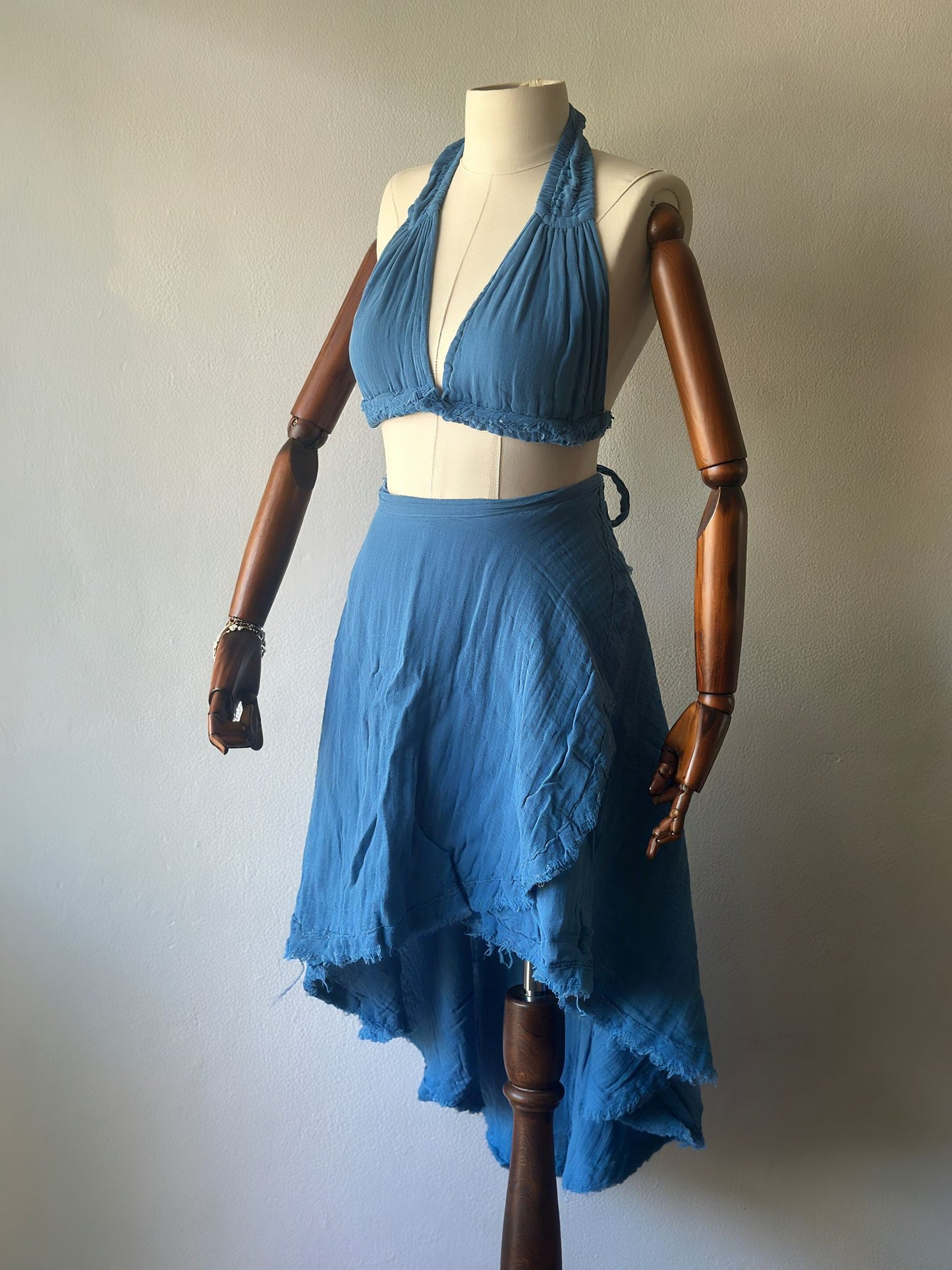 Açelya Özel Tasarım 2li Takım - Koyu Mavi