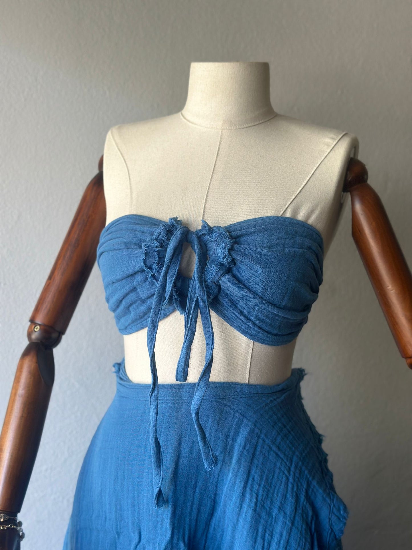 Açelya Özel Tasarım 2li Takım - Koyu Mavi