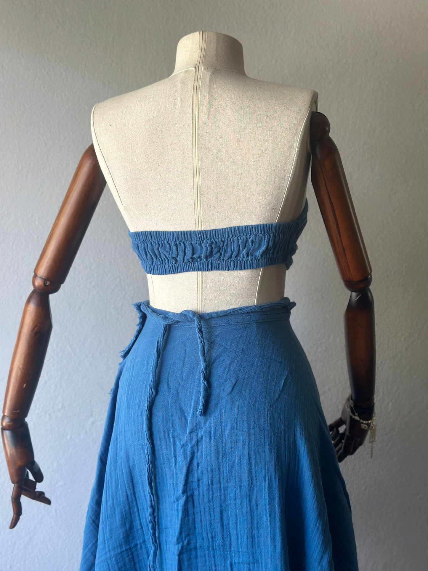 Açelya Özel Tasarım 2li Takım - Koyu Mavi