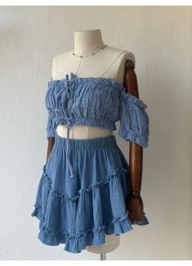 Freya Mini 2'li takım - Bebe Mavi