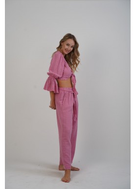 Pembe Rengi Pantolon