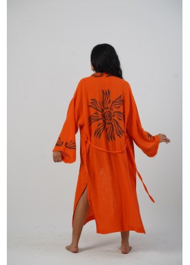 Klasik Kimono Turuncu