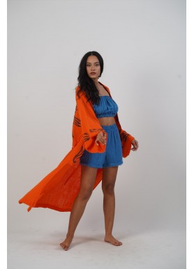 Klasik Kimono Turuncu